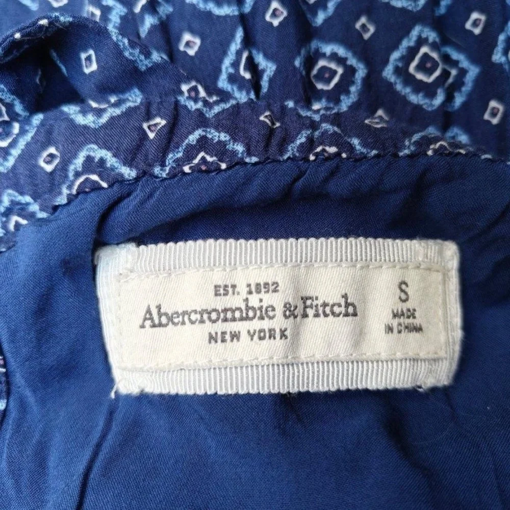🍓Abercrombie & Fitch maxi viscose strapless dress NWOT - Picture 6 of 8